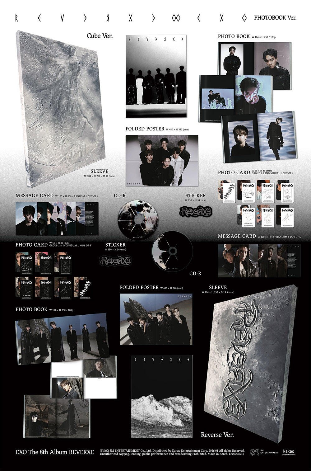 EXO REVERXE Photobook
